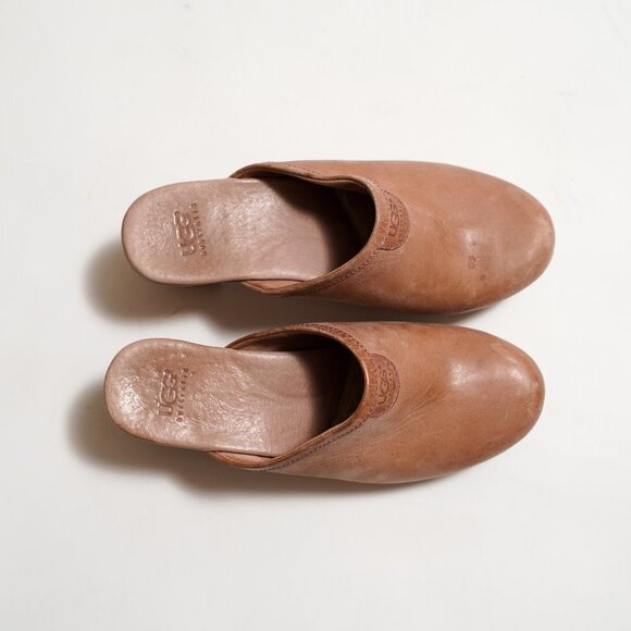 UGG Leather Studded Accent Mule Clogs - Picture 6 of 10